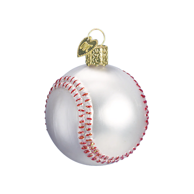 Old World Christmas Baseball Ornament