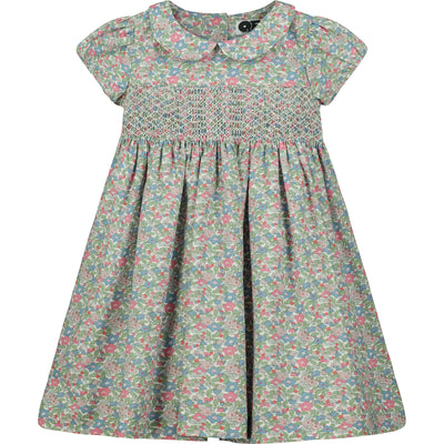 Question Everything Highgate Floral Smocked Dress