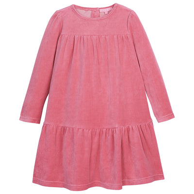 Bisby Lisle Dress | Pink Velour