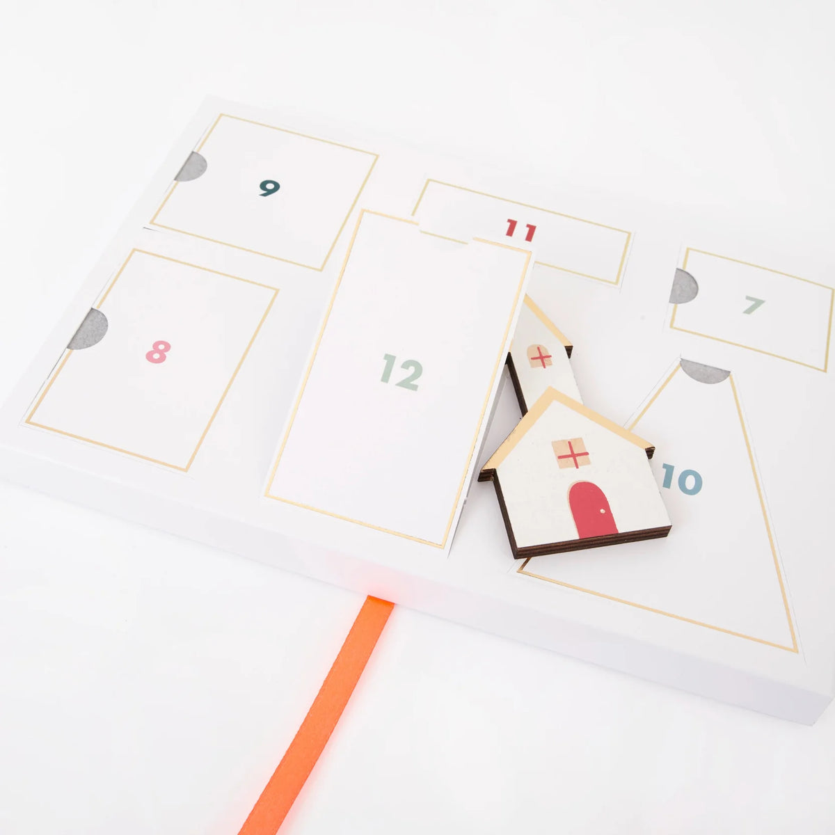 Meri Meri Festive Village Wooden Advent Calendar J. Wills
