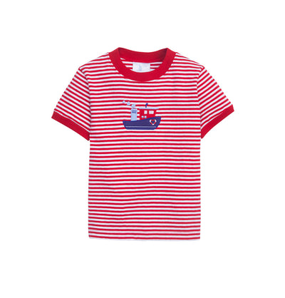 Little English Applique Shirt | Tugboat Hearts