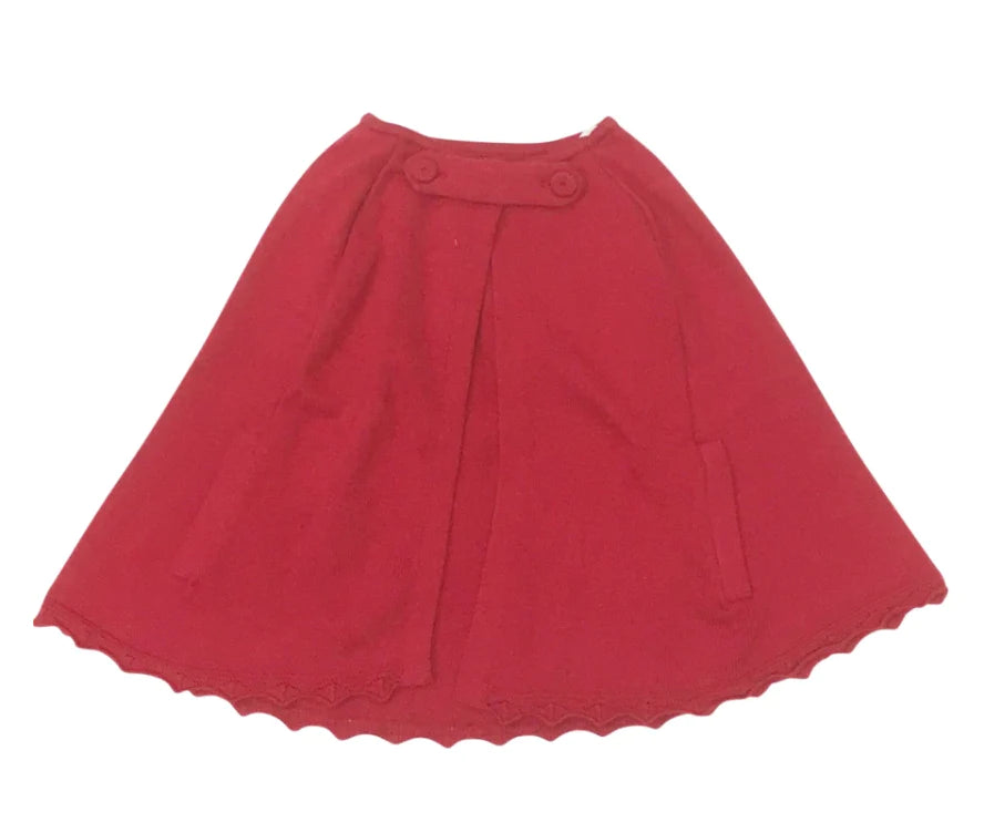 Sweater Cape | Red (XS)
