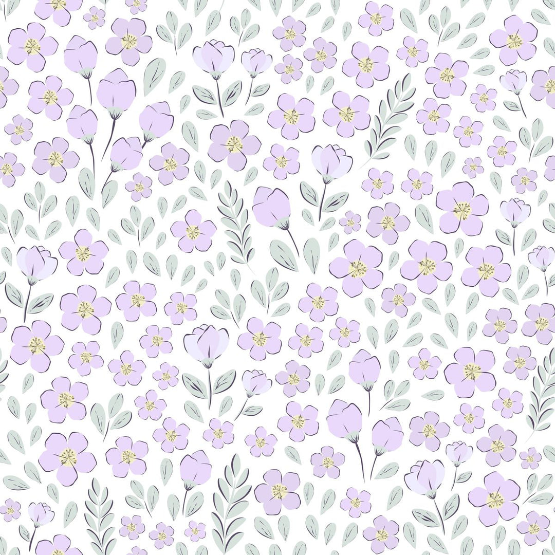 Claire Dress | Purple Floral