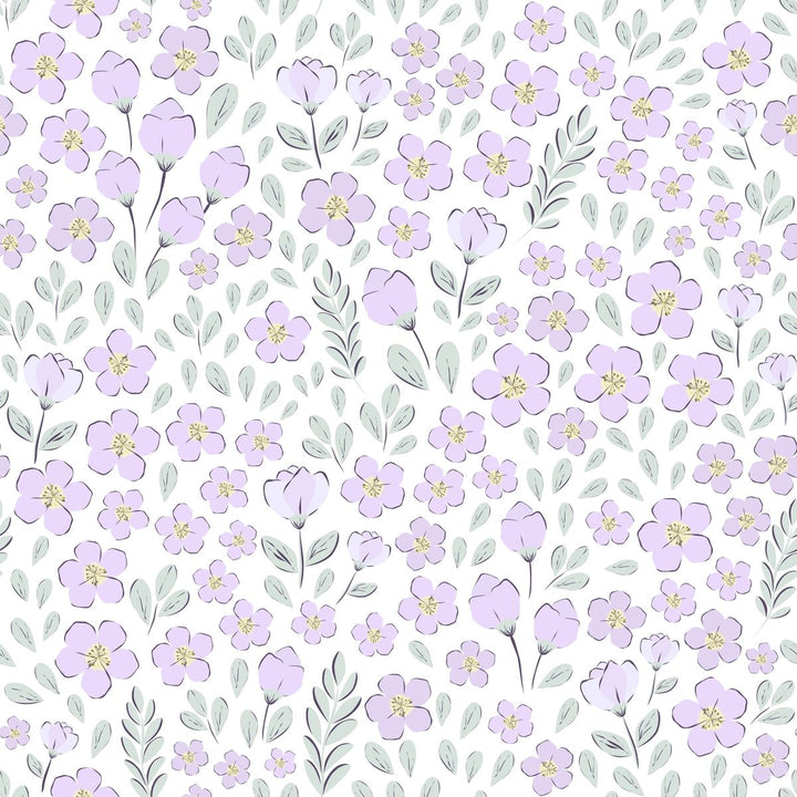 Claire Dress | Purple Floral