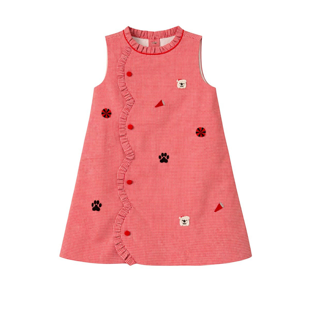 Claire Scallop Dress | Bulldogs - PRE-SALE