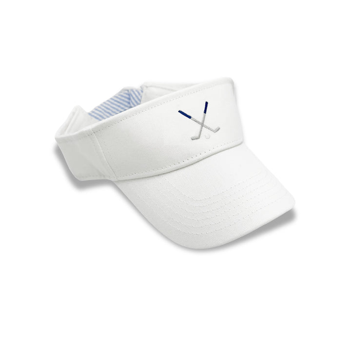 Bits & Bows Golf Clubs Visor