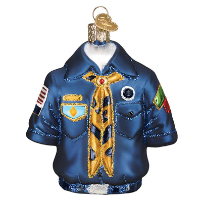 Old World Christmas Boy Scout Uniform Ornament