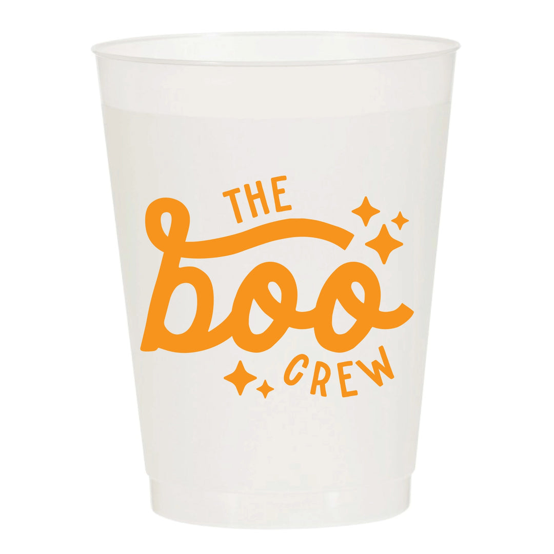 Sip Sip Hooray Boo Crew Halloween Frosted Cups