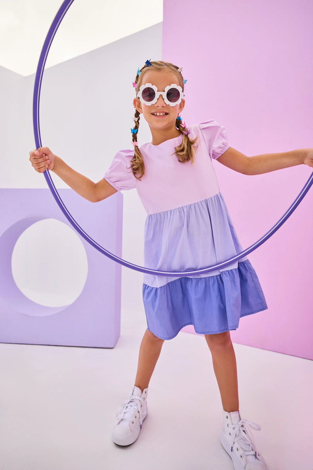 Bisby Smita Dress | Hydrangea