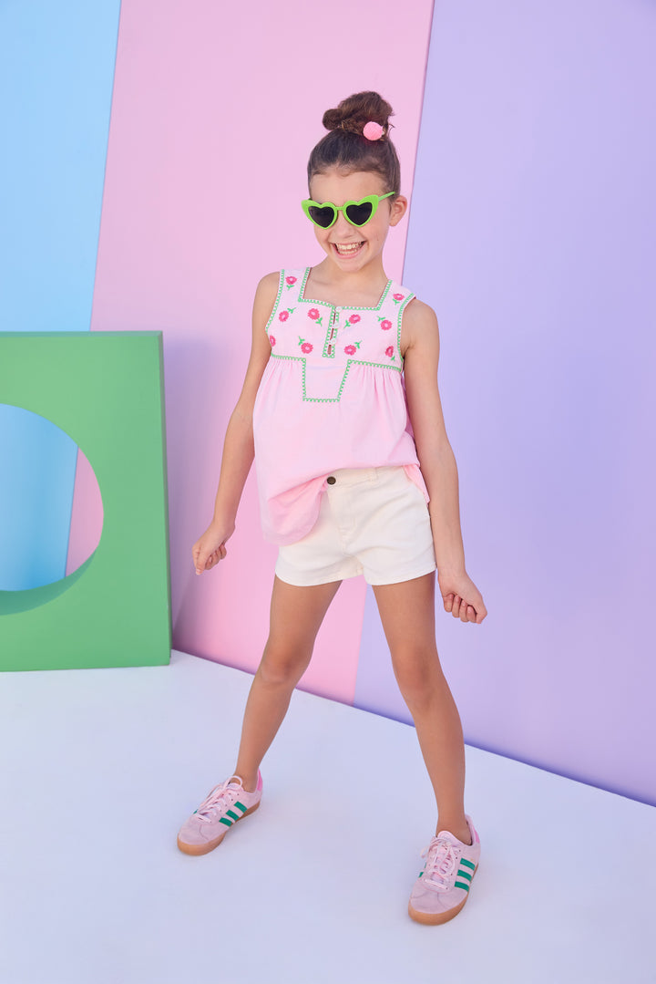 Keystone Top | Bloomsbury Embroidery