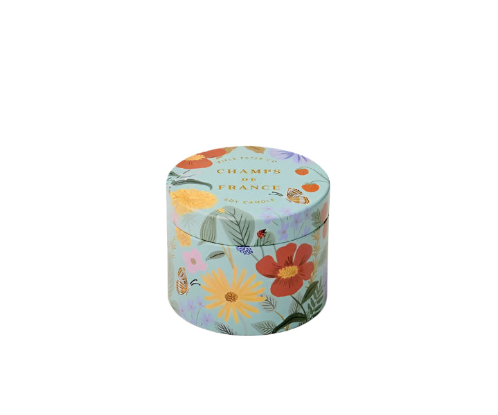 Rifle Paper Co. Champs De France Tin Candle