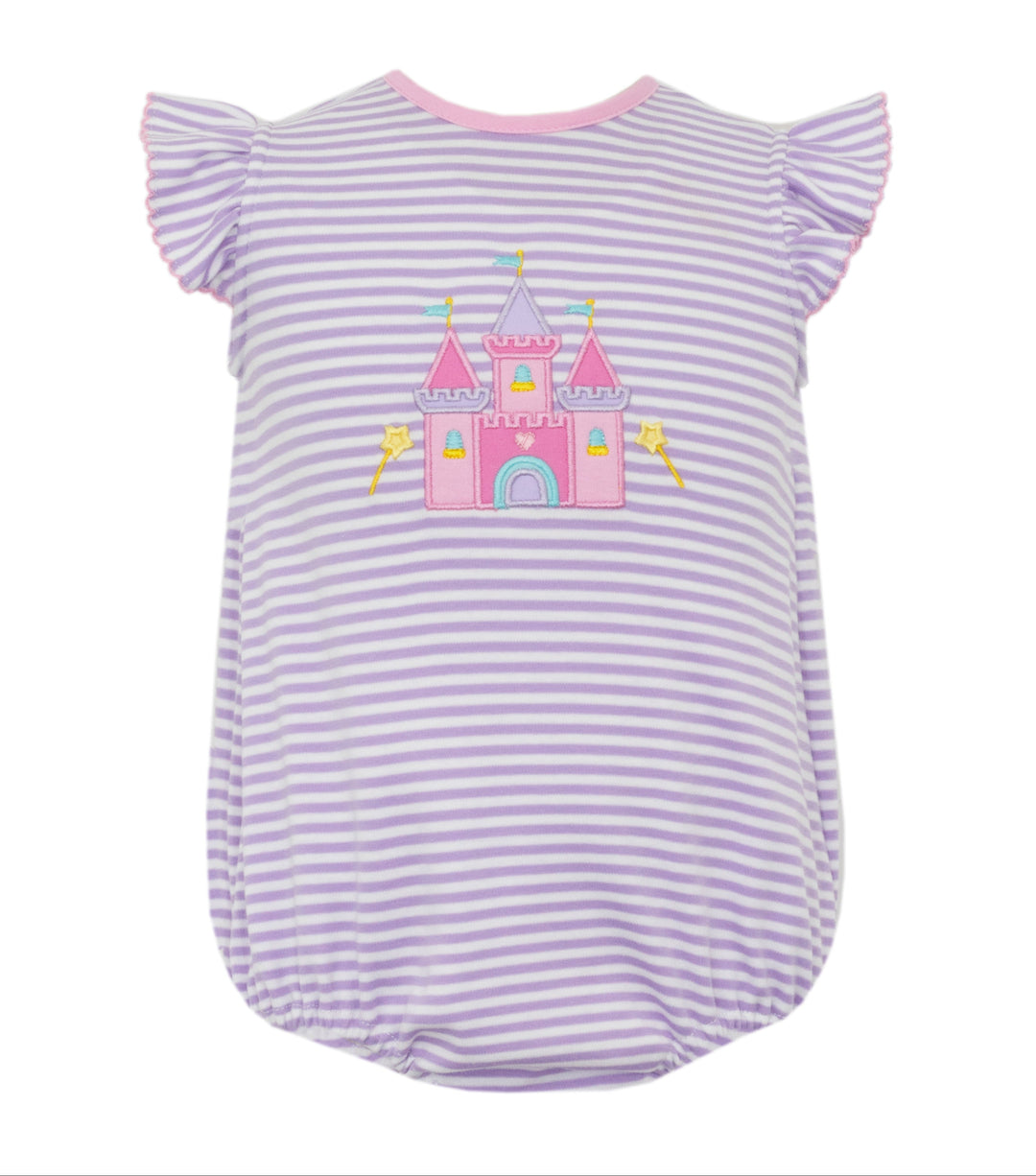 Claire & Charlie Applique Bubble | Castle