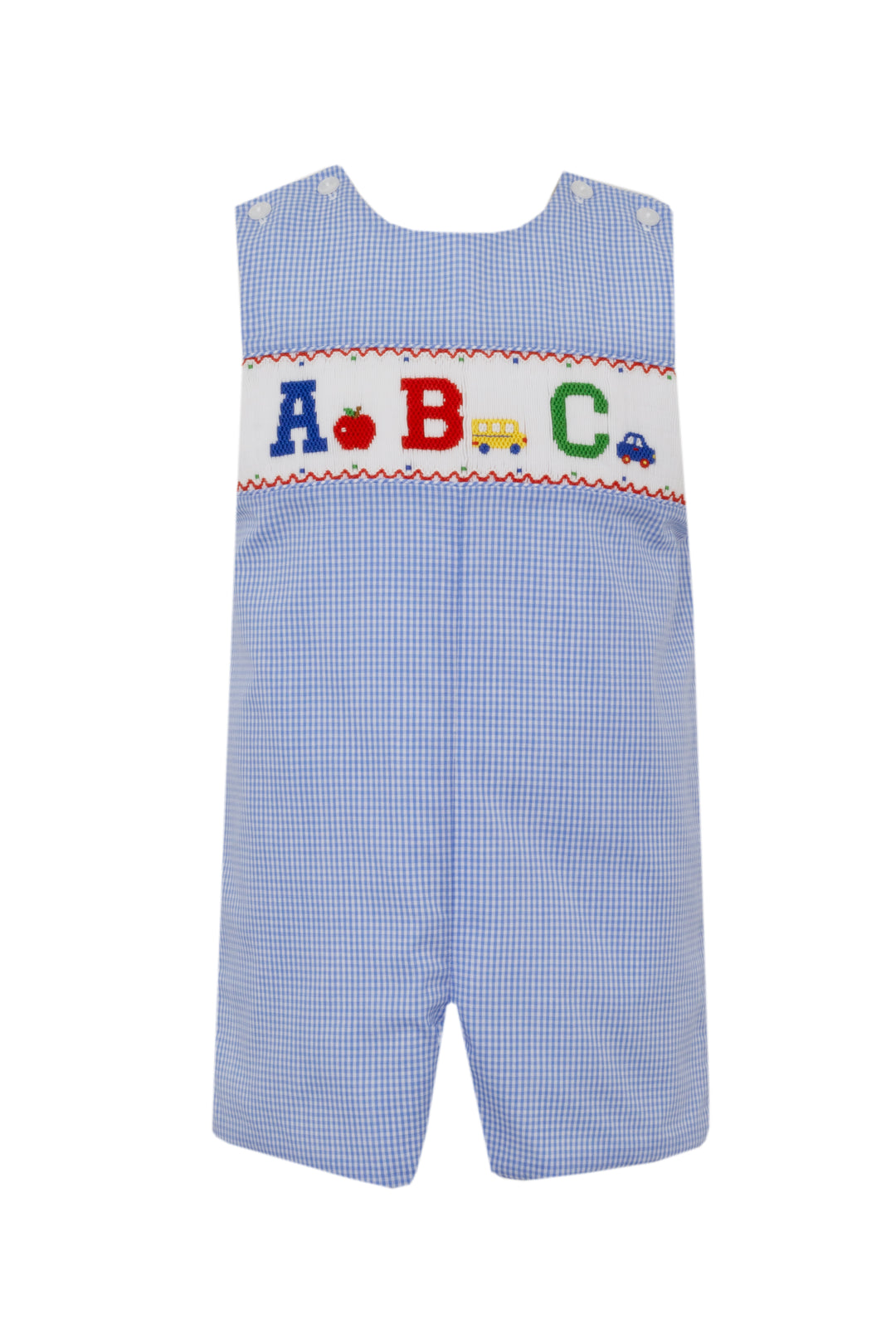 Anavini Smocked ABC Jon Jon