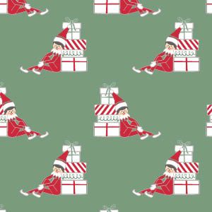 Lila + Hayes  Santa's Helper
