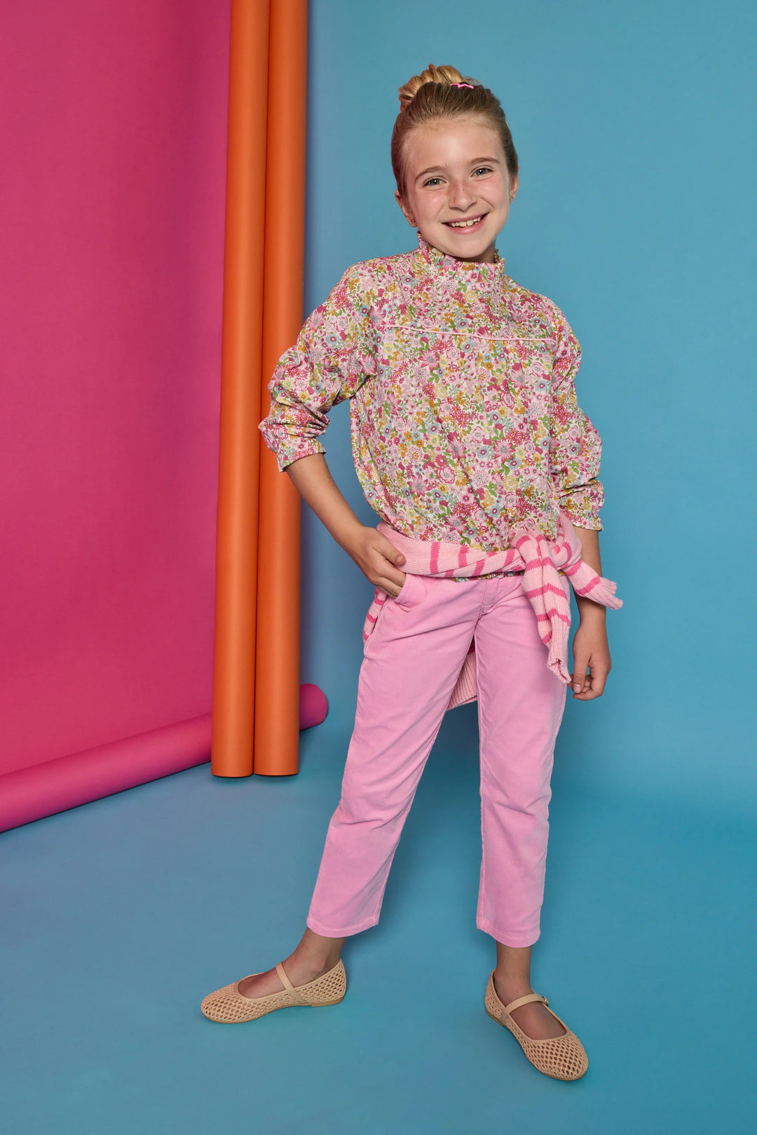 McCall Top | Marblehead Meadow Floral