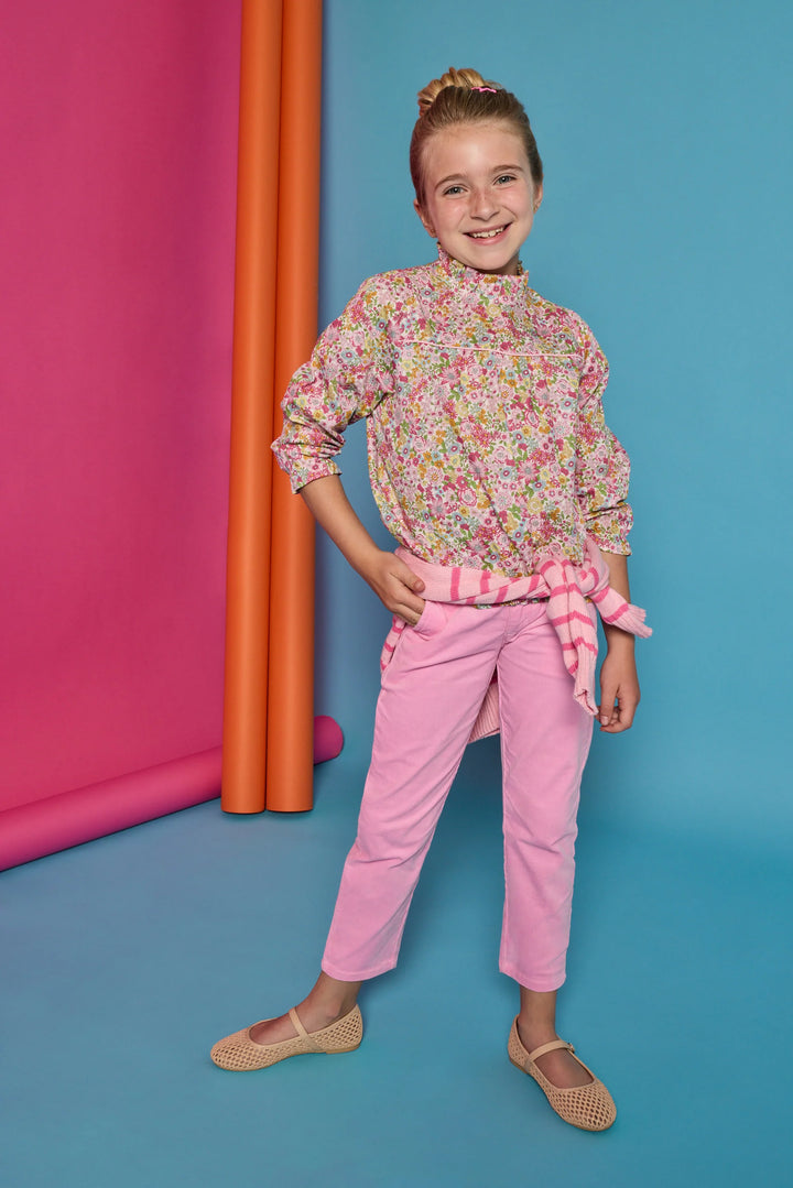 McCall Top | Marblehead Meadow Floral