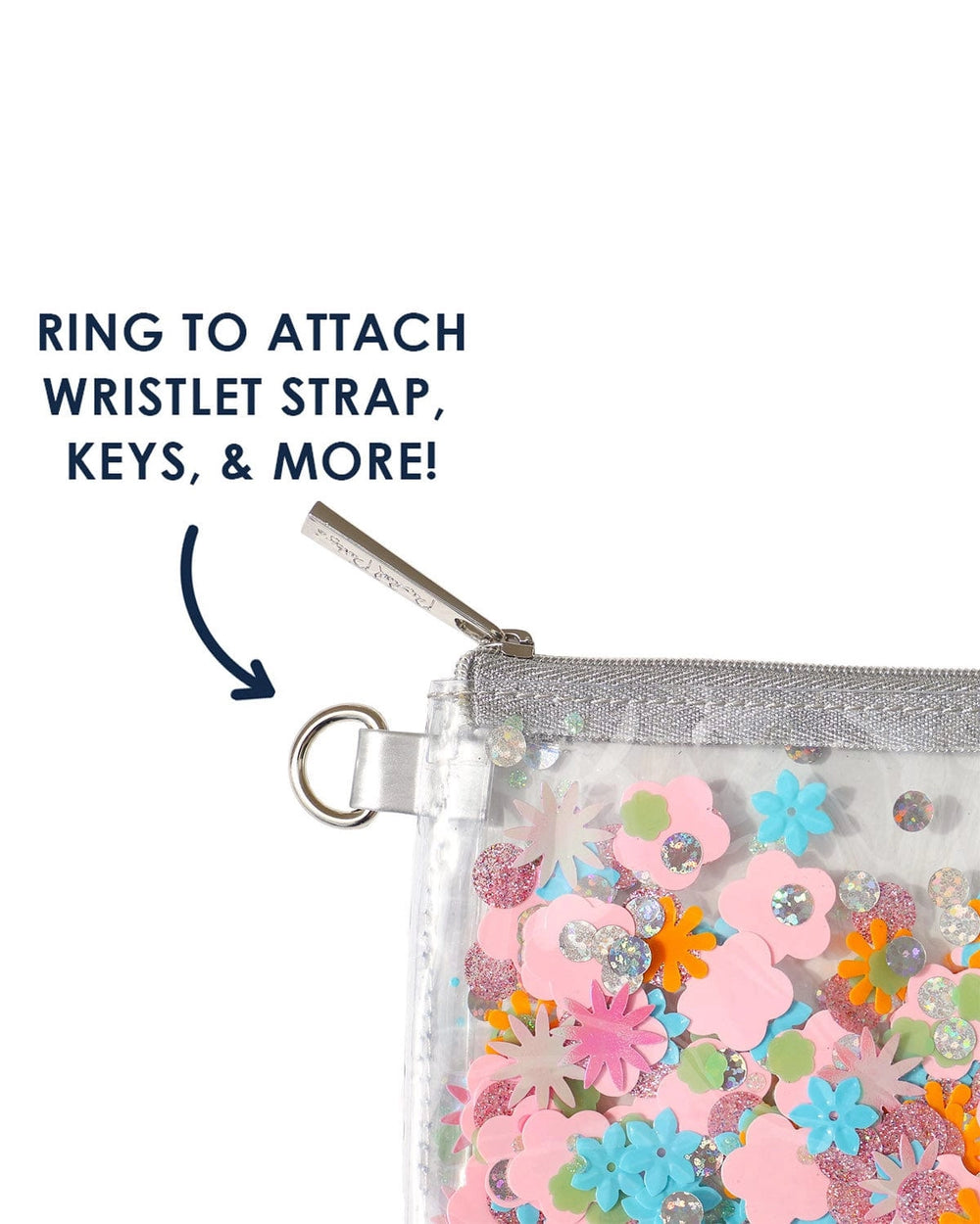 Packed Party Flower Shop Confetti Everything Pouch