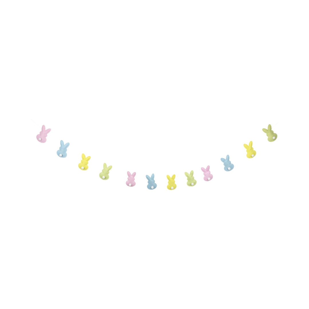 My Mind's Eye Puffy Felt Pastel Bunny Banner