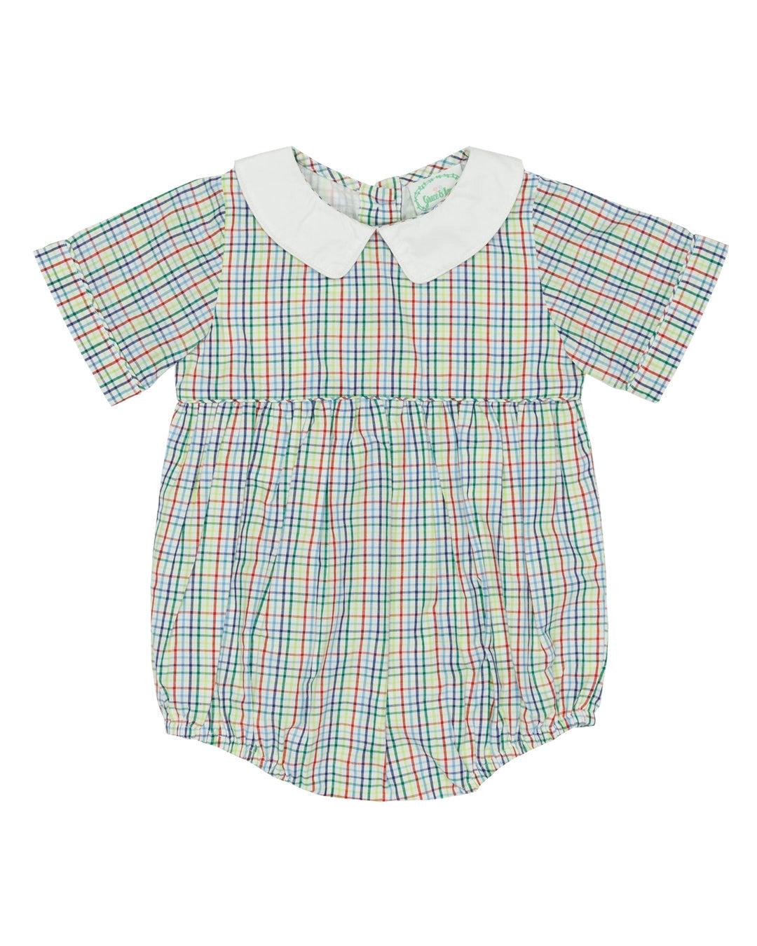 Grace & James Primary Plaid Bubble