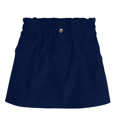 bella bliss Paperbag Skirt | Navy Corduroy