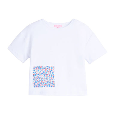 Bisby Boxy Tee | Patriotic Hearts