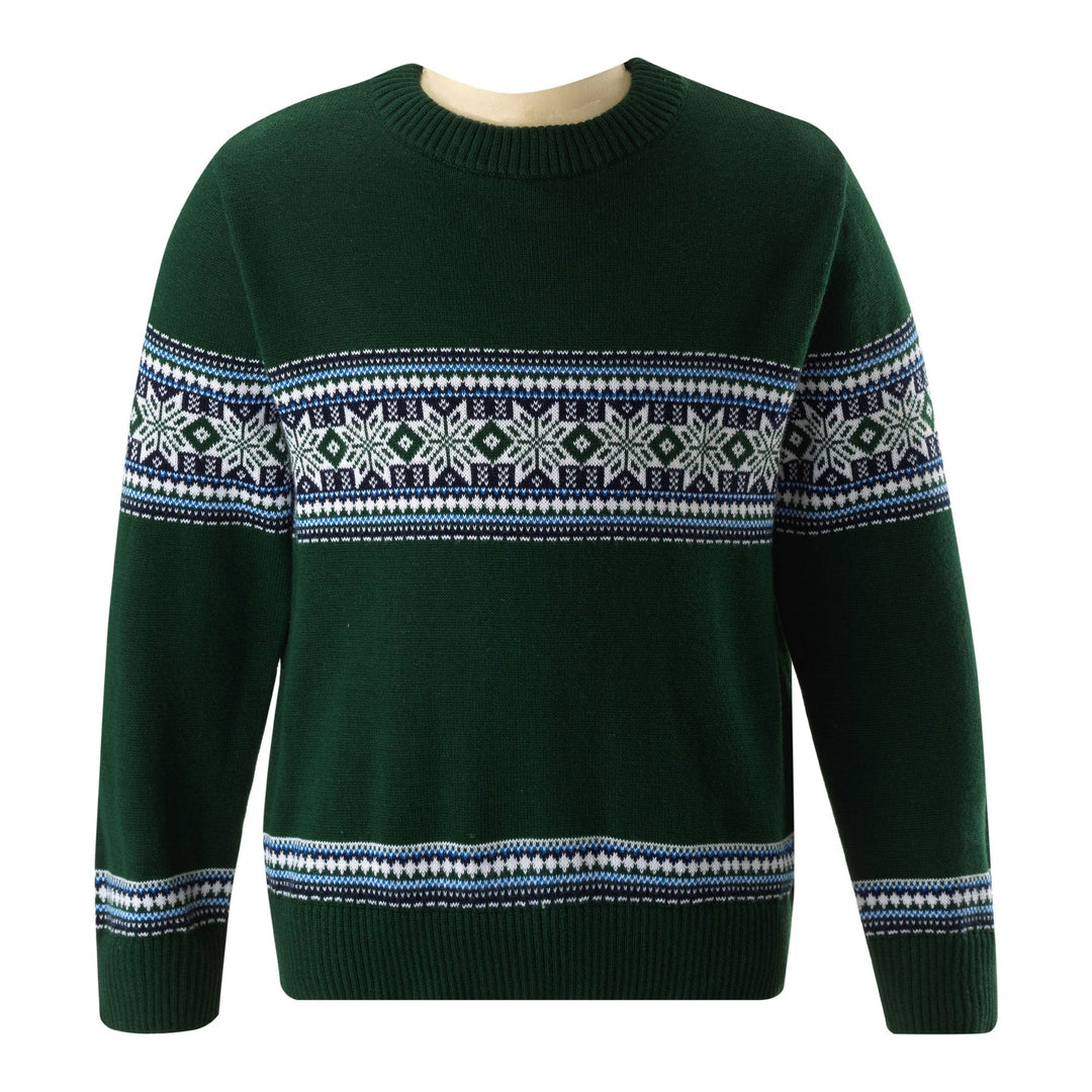 Rachel Riley Fairisle Sweater | Hunter Green