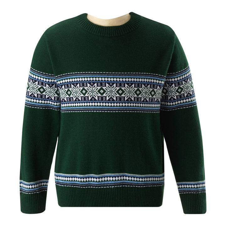 Rachel Riley Fairisle Sweater | Hunter Green