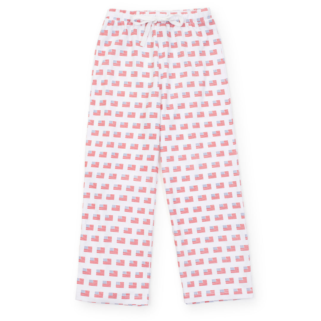 Lila + Hayes Beckett Lounge Pants | American Flag