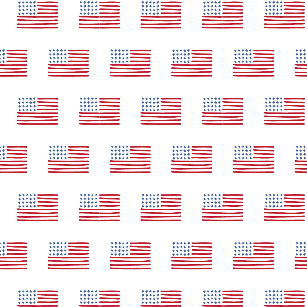 Lila + Hayes American Flag