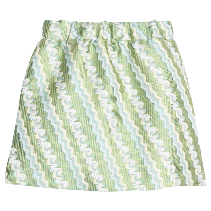 A-Line Mini Skirt | Soho Sparkle Jacquard