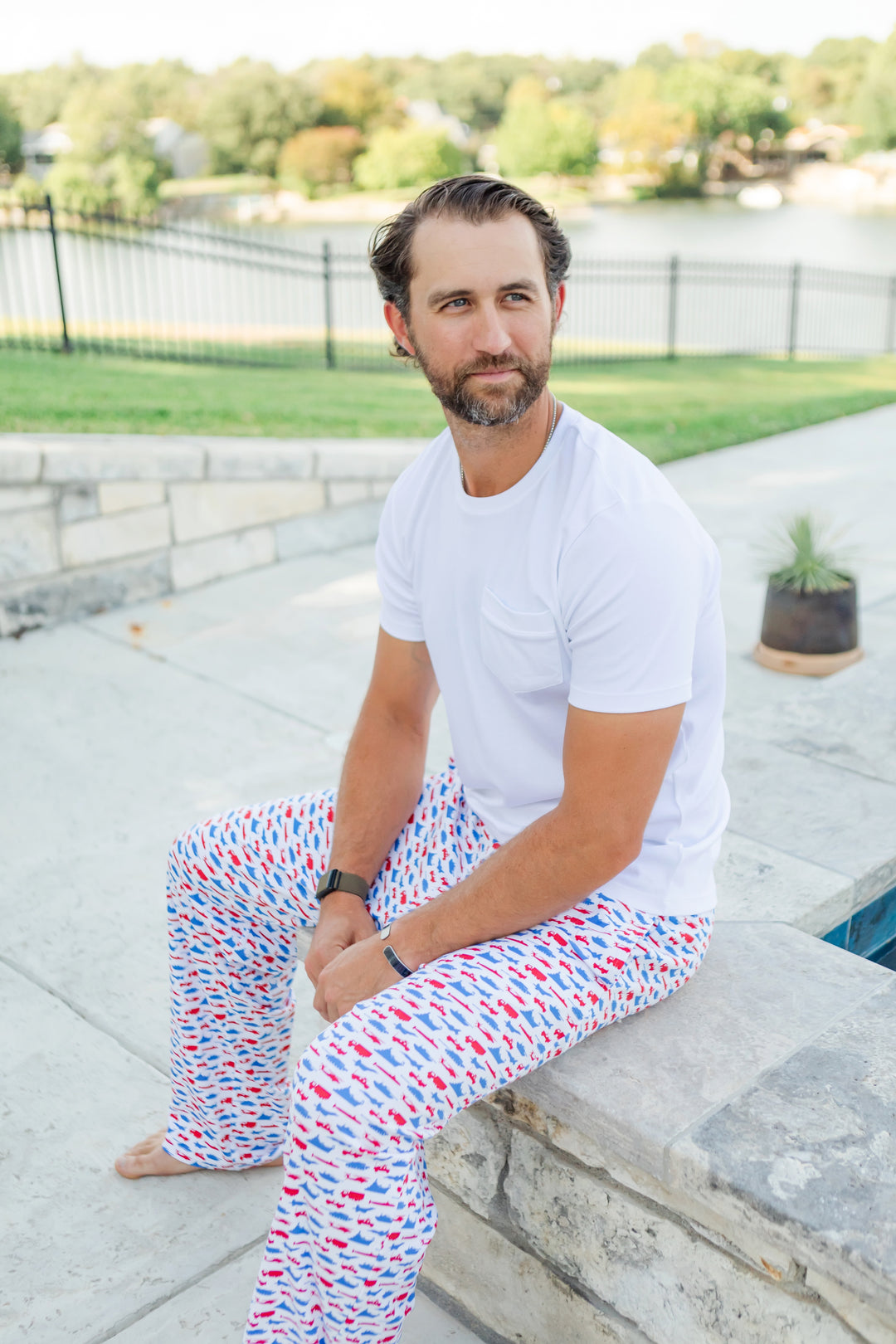 Brent Men's Pajama Pant | Freedom Fighters (M, L, XL)
