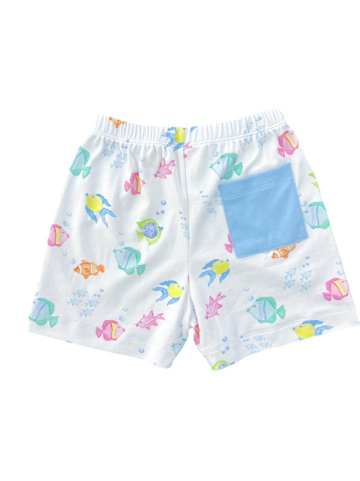 James & Lottie Conrad Shorts | O'Fishally Summer Knit