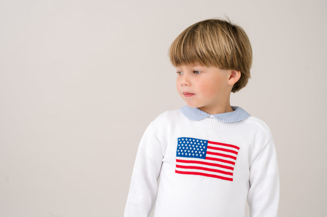 Cozy Up Sweater | American Flag