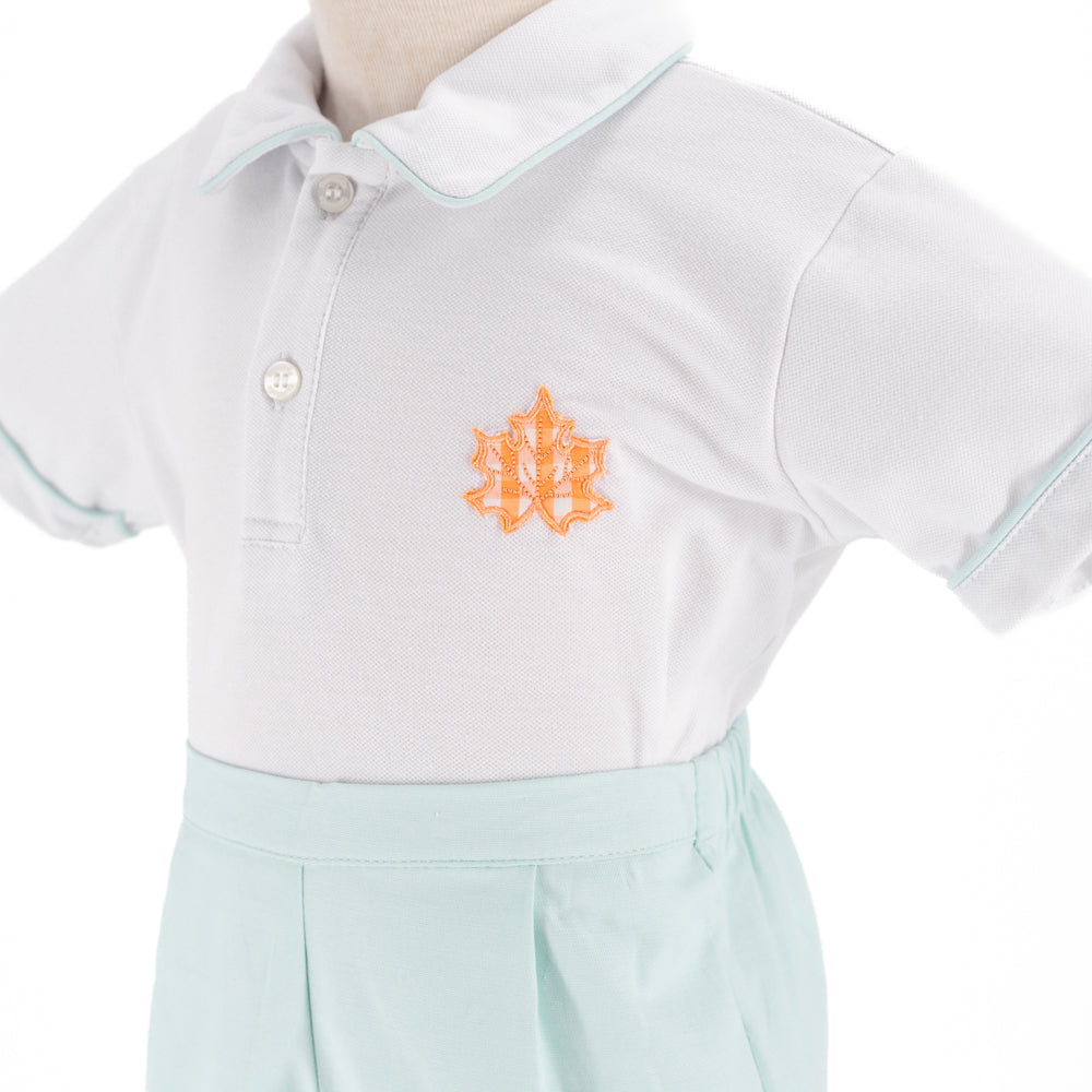Jackson Polo Set | Fall Leaves - PRE-SALE