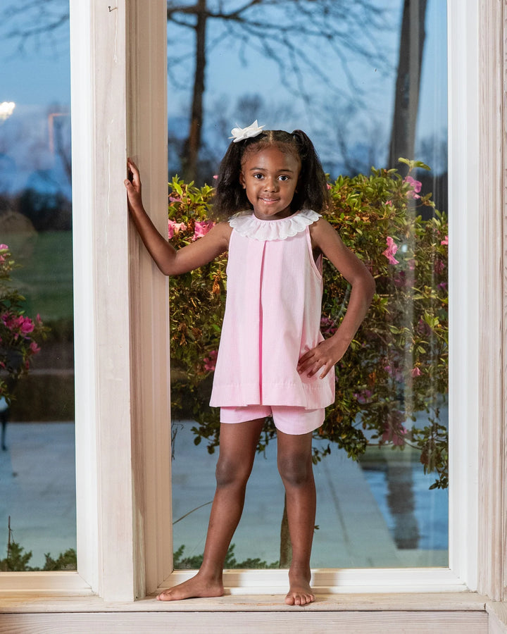 Angels & Company Holly Set | Pink Gingham