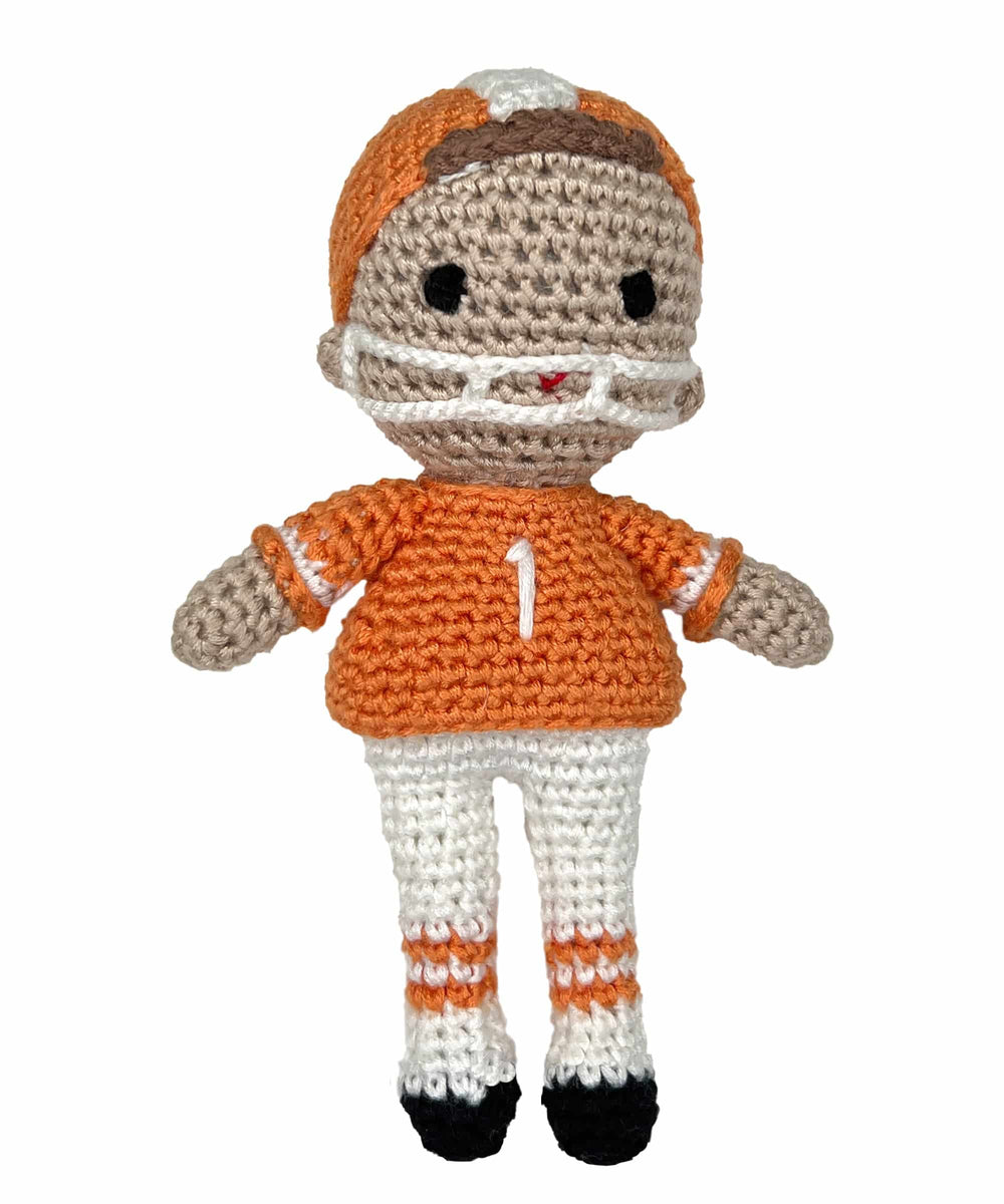 Zubels Football Player Rattle