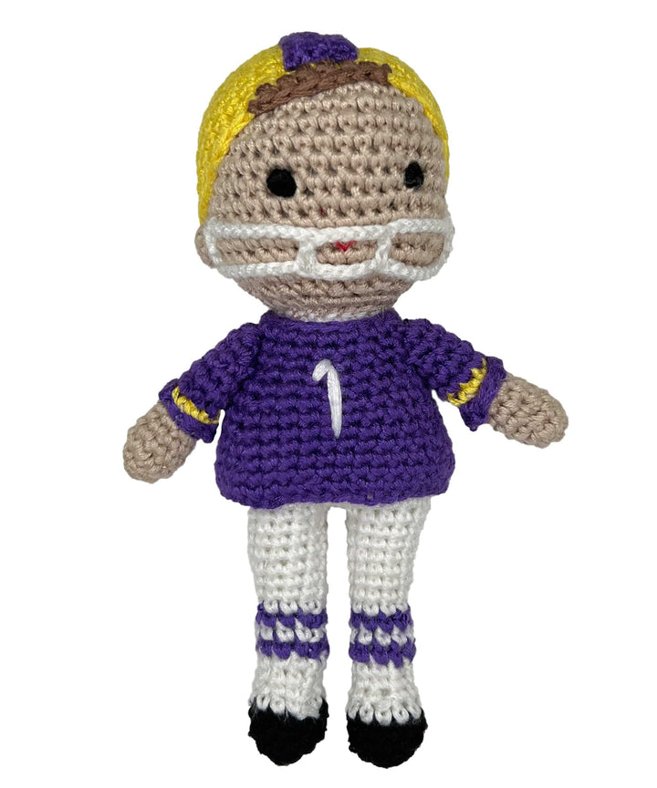 Zubels Football Player Rattle