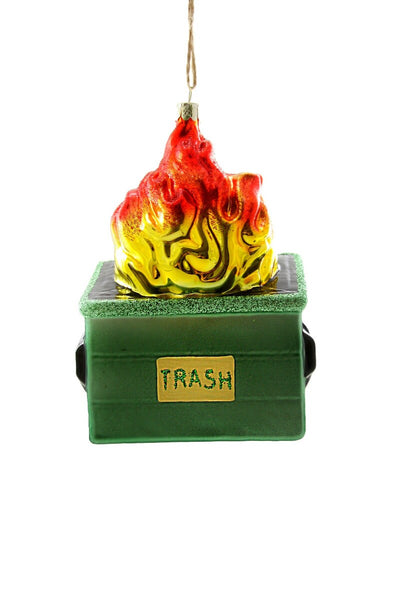 Cody Foster Dumpster Fire Ornament