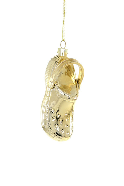 Cody Foster Gold Clog Ornament