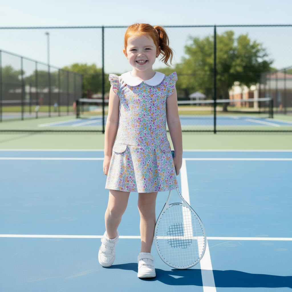 Tennis Dress | Fall Floral - PRE-SALE