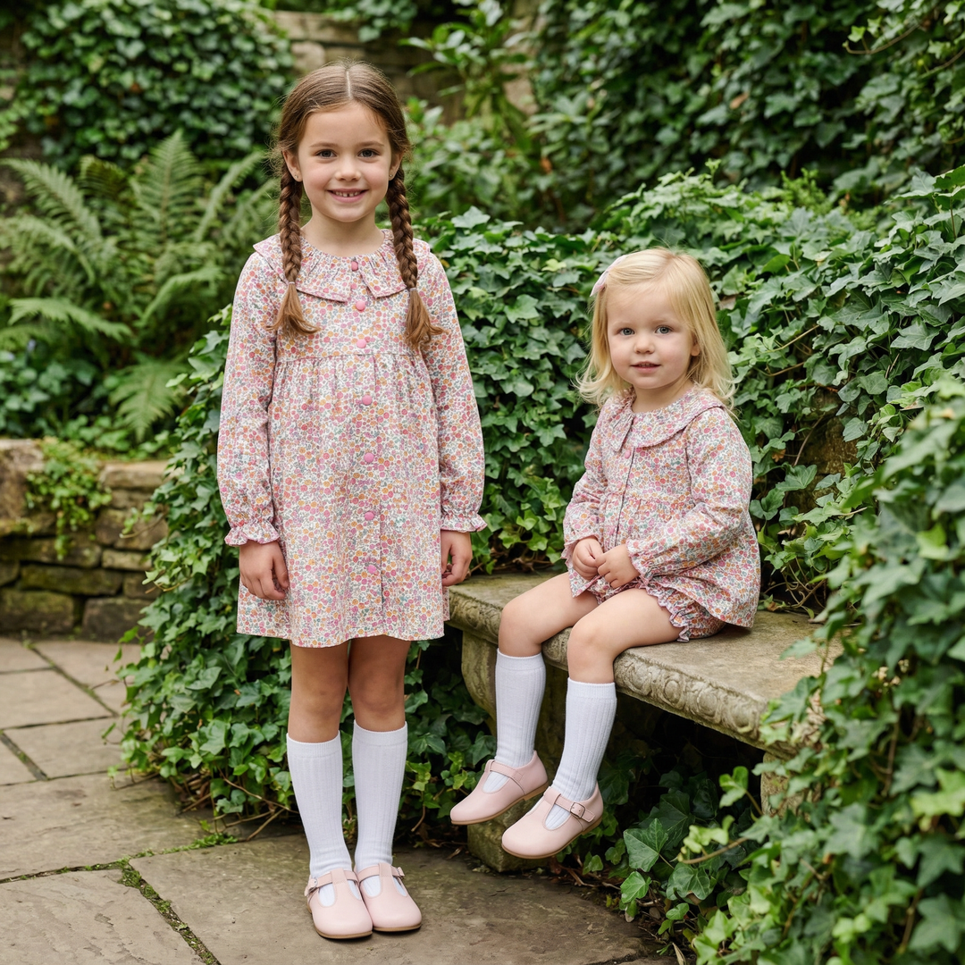Floral Button Dress - PRE-SALE