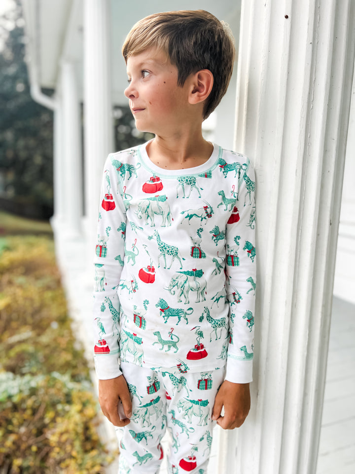 Christmas Safari Pajama Set - PRE-SALE