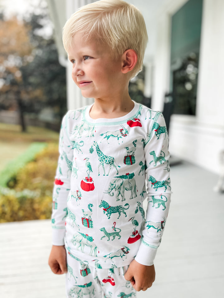 Christmas Safari Pajama Set - PRE-SALE
