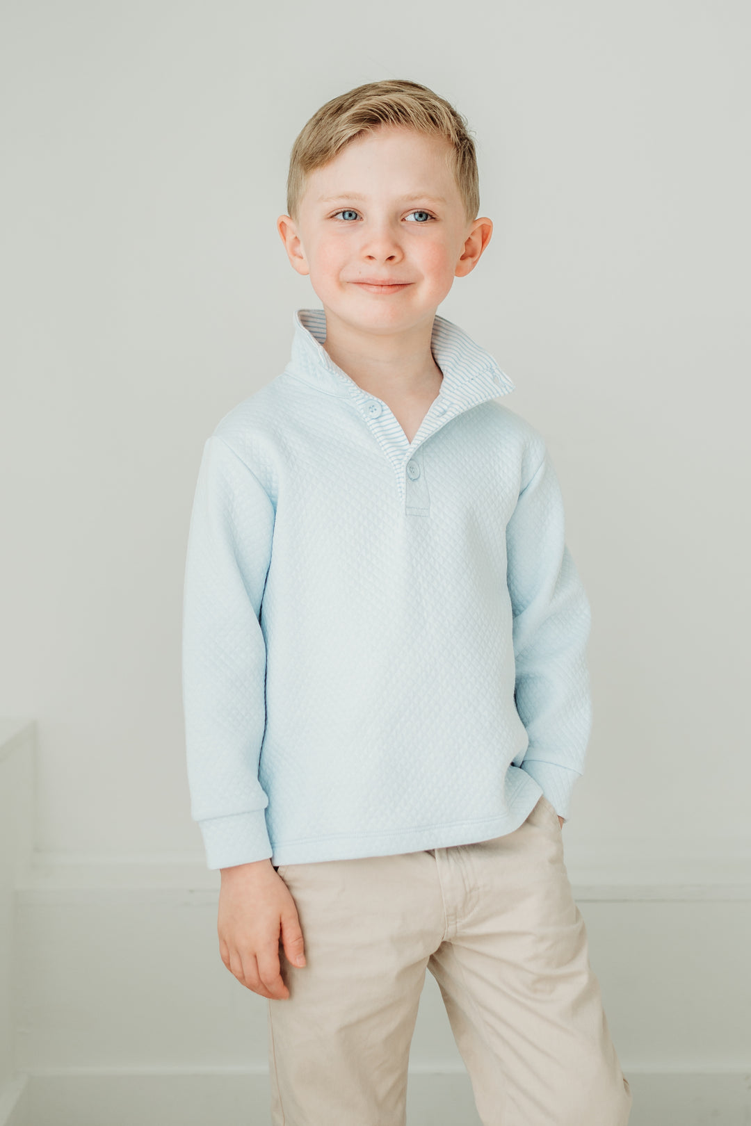 Benjamin Quilted Pull-over