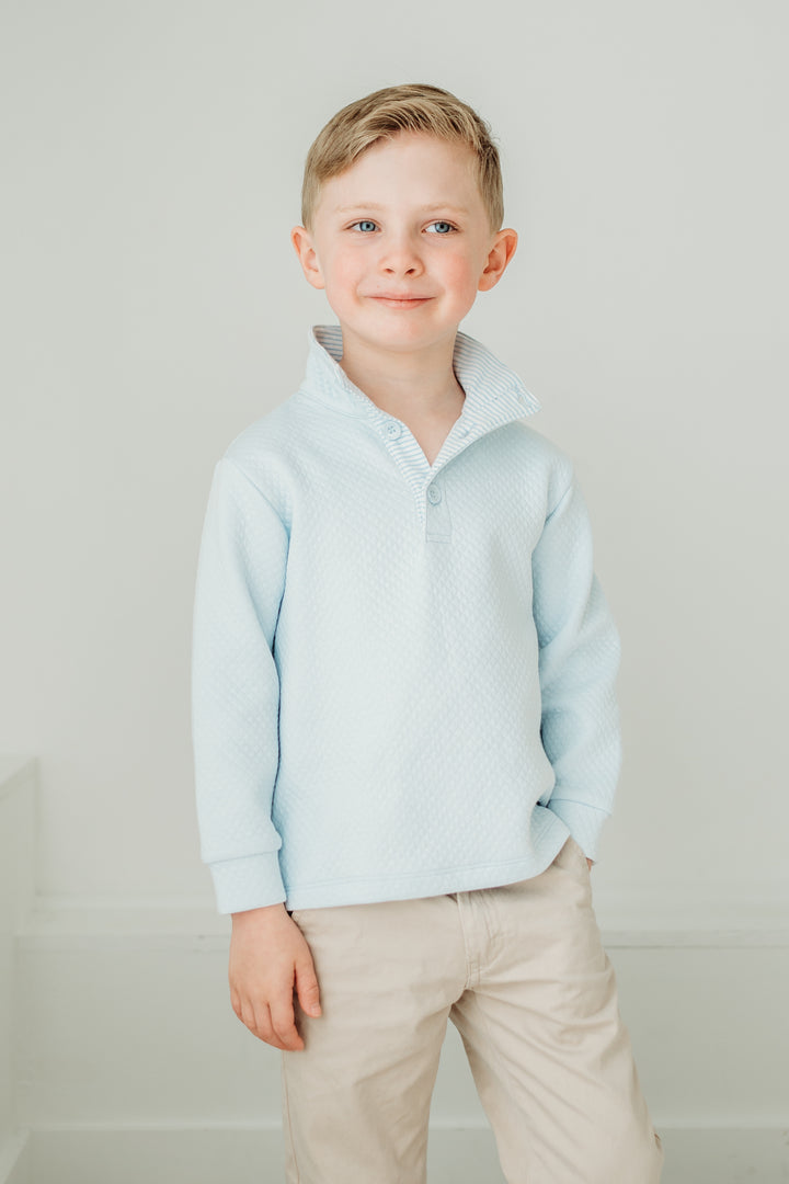 Benjamin Quilted Pull-over