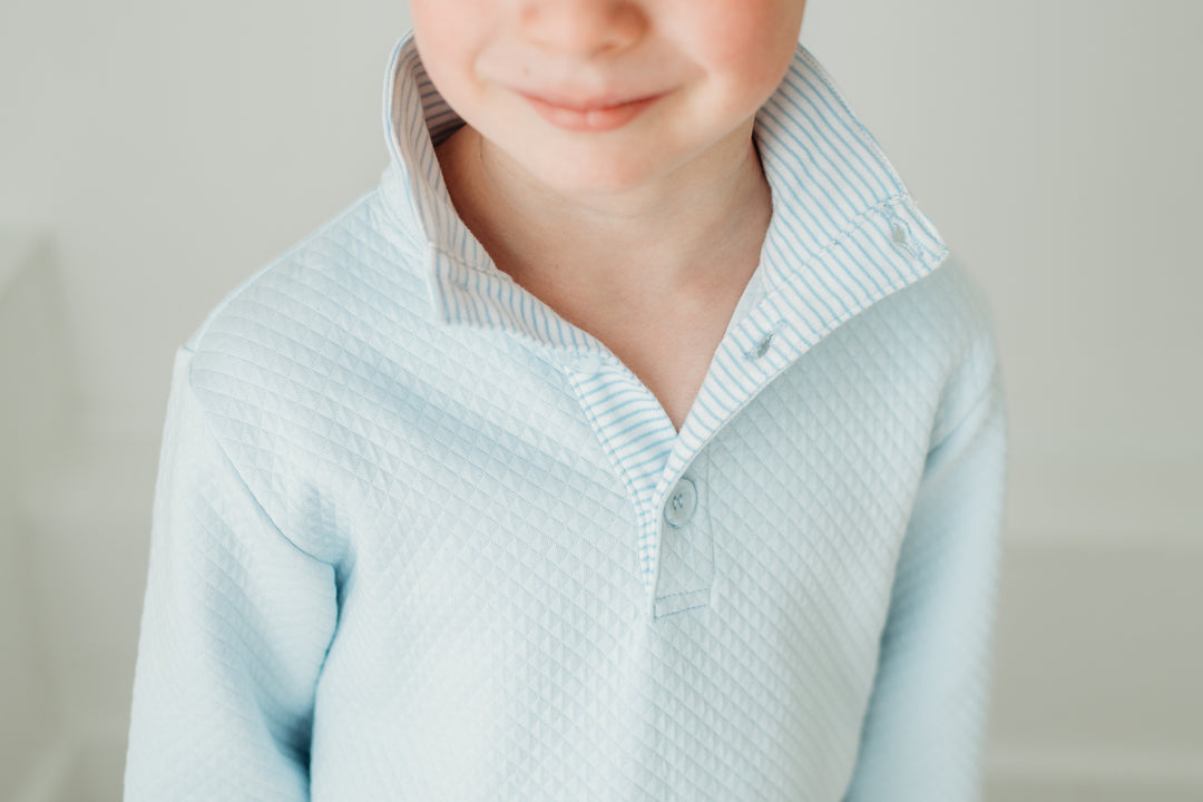 Benjamin Quilted Pull-over