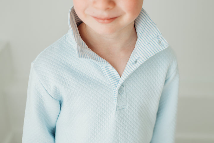 Benjamin Quilted Pull-over