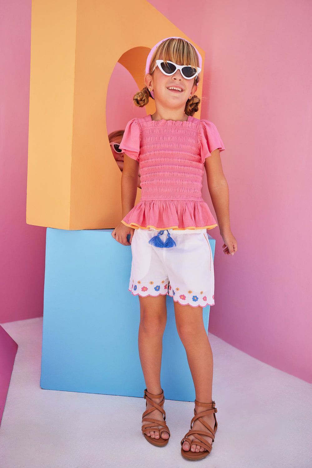 Bisby Richmond Shorts | Flower Market Embroidery