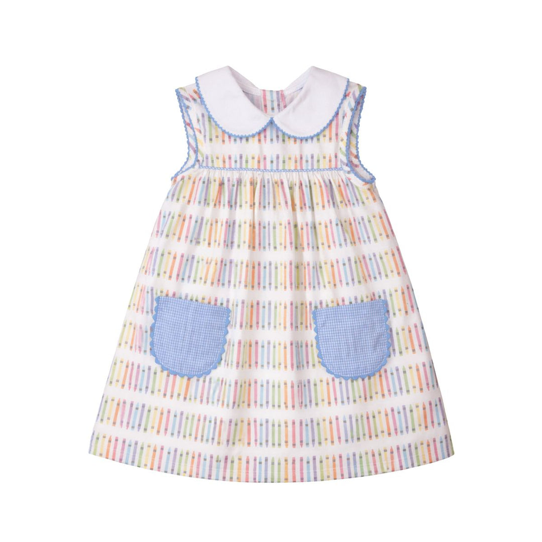 Lily Pocket Knit Dress | Crayons - PRE-SALE