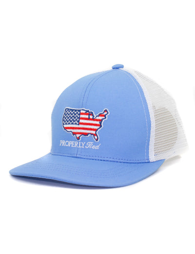 Properly Tied Trucker Hat | Old Glory